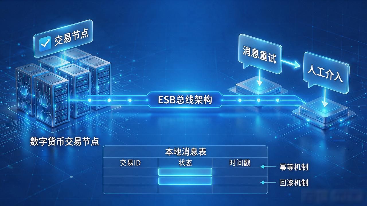 数字货币ESB架构_支付清算多链互通ESB应用_数字货币esb
