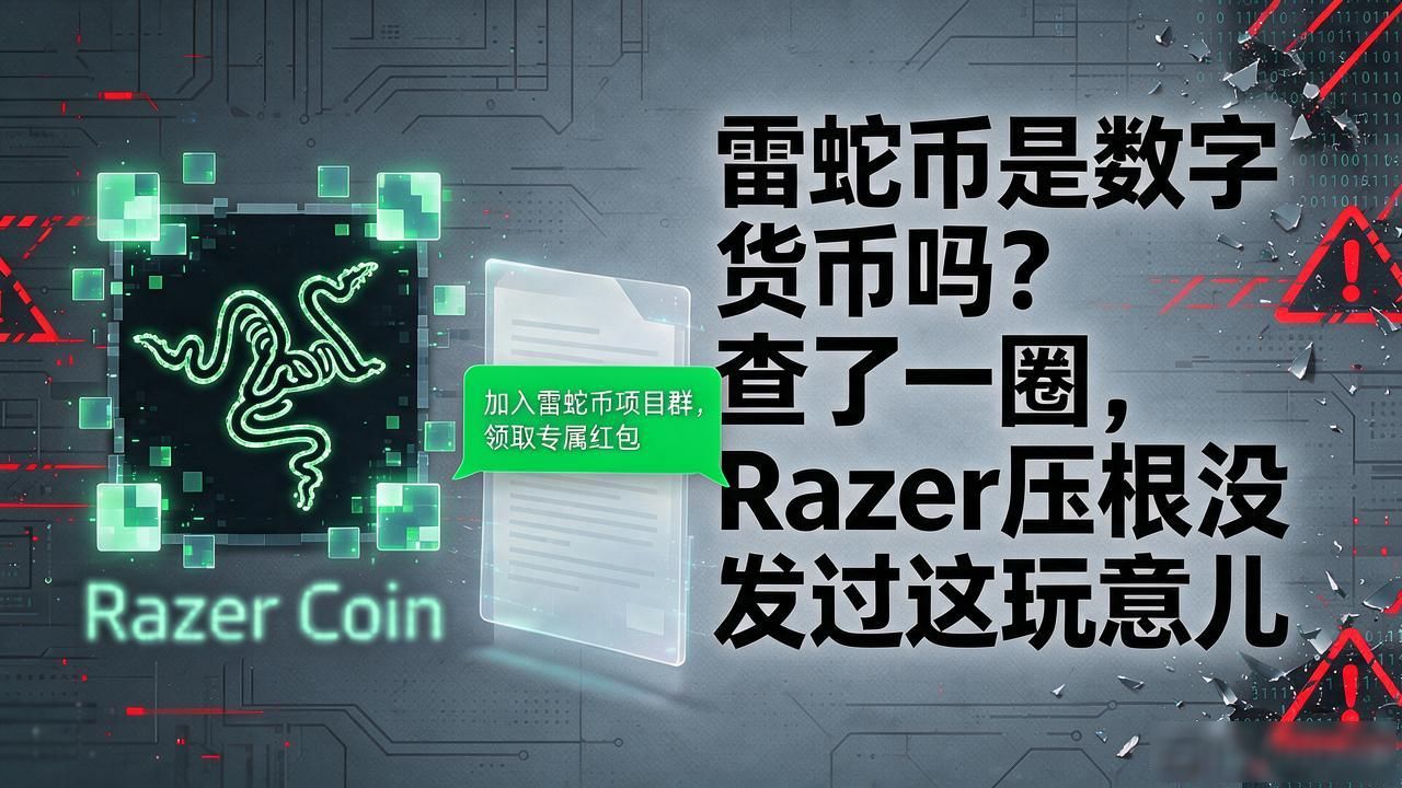 Razer官方发币真相_雷蛇币是数字货币吗_雷蛇币是数字货币吗