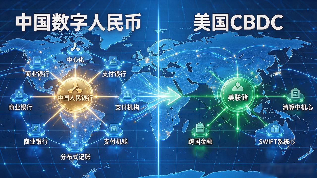 FedNow数字货币竞争_数字人民币跨境结算规则_全球主导数字货币