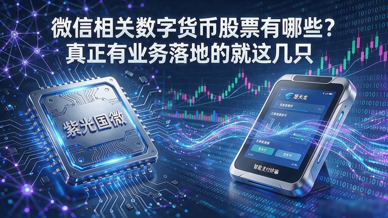 微信相关数字货币股票_银行数字人民币清算业务_数字人民币微信生态概念股