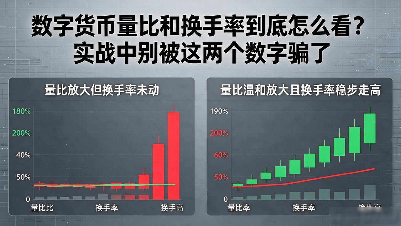 数字货币量比和换手率_数字货币量比与换手率实战用法_币安主流币量比异常判断技巧