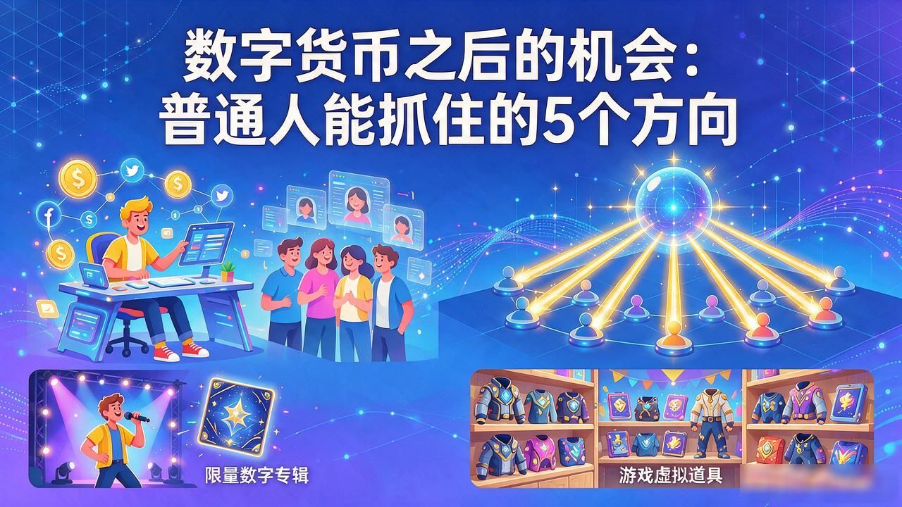 数字货币之后的商机_企业级区块链应用的务实商机_Web3内容创作会员经济的增长点