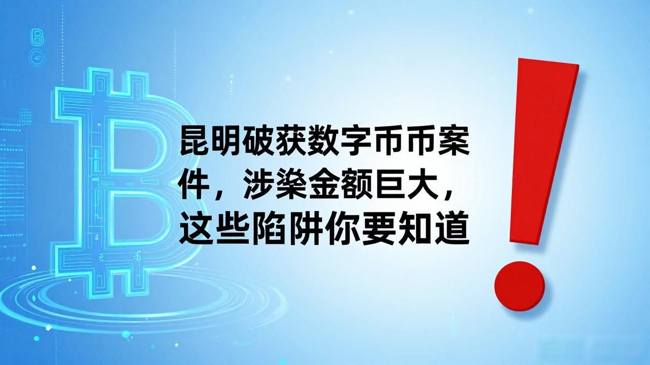 昆明数字货币诈骗_虚假交易平台骗局_昆明破获数字货币案件