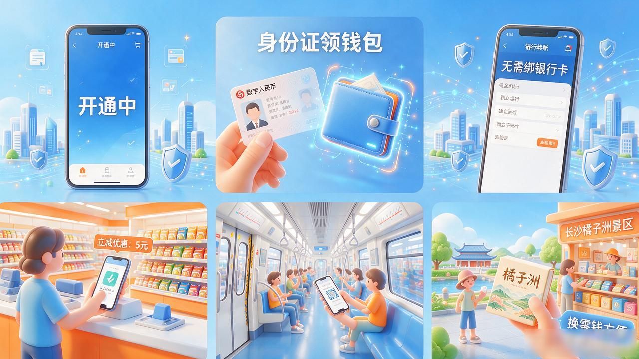 长沙数字人民币使用场景_长沙数字人民币试点_央行数字货币长沙