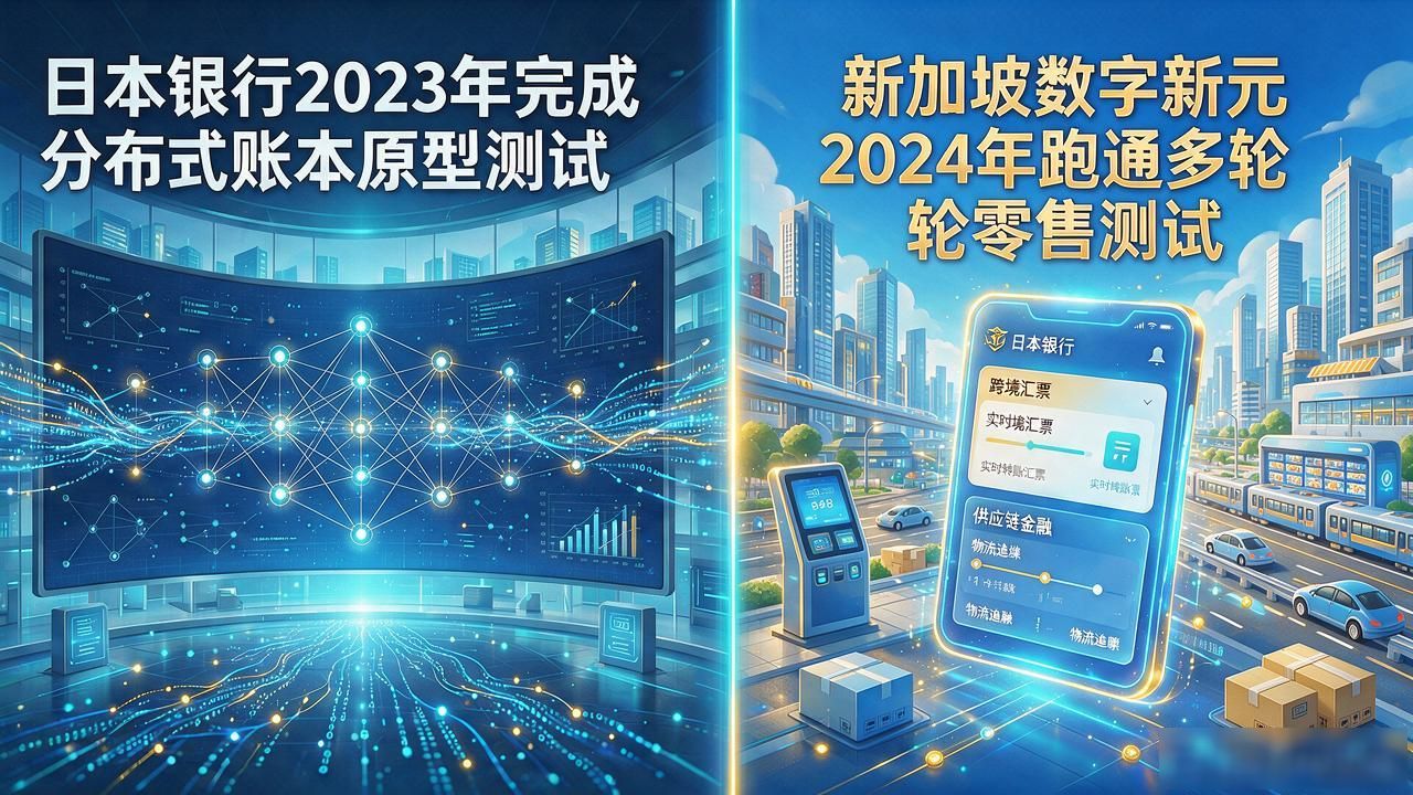 数字欧元试点_日本银行CBDC发展_央行数字货币国外