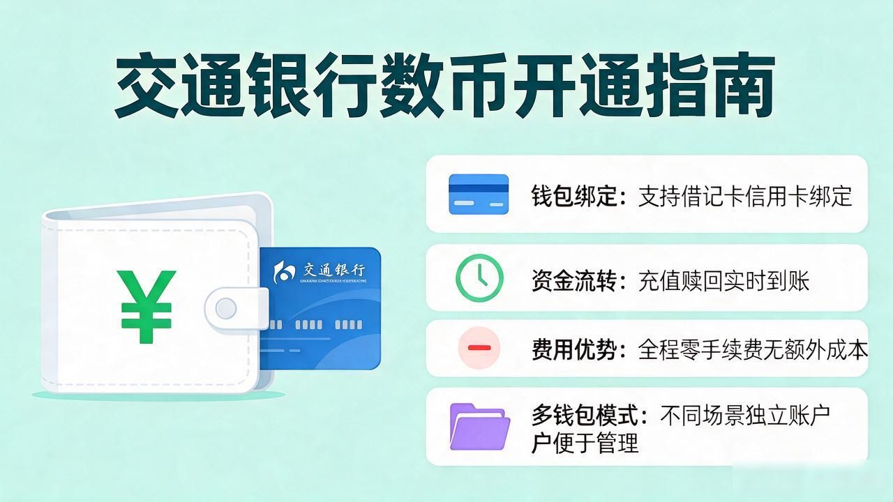 数字货币进入交通银行_交通银行数字人民币离线支付功能_交通银行数字人民币开通流程