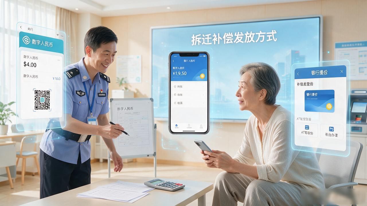 拆迁补偿数字货币_数字人民币与比特币区别_拆迁补偿款是否使用数字货币发放