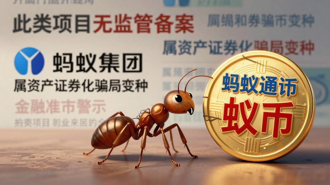 2026蚂蚁集团未发行加密货币 蚂蚁数字货币实为营销噱头 警惕蚂蚁通证蚁币投资骗局_蚂蚁数字货币投资机会