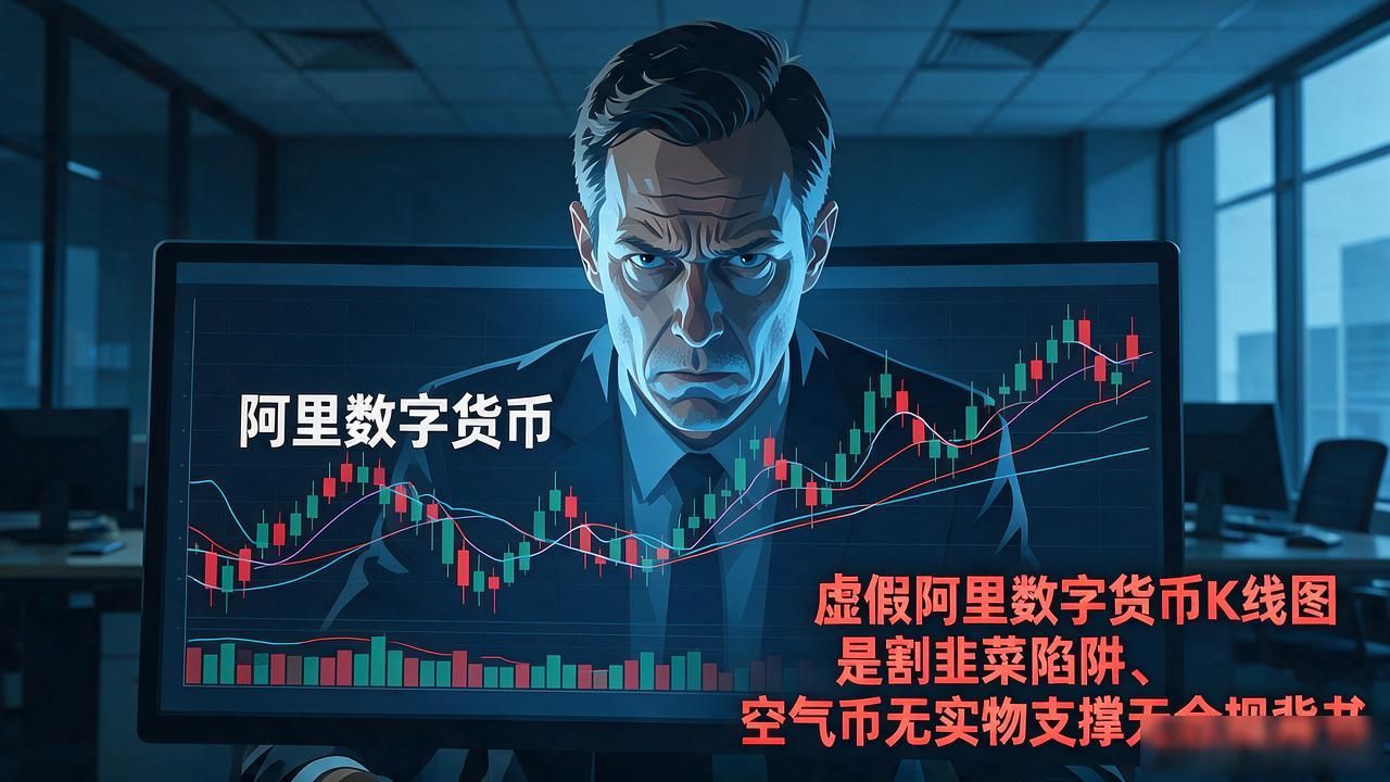 阿里数字币K线是虚假炒作_阿里数字货币今日行情_阿里数字货币是山寨空气币陷阱