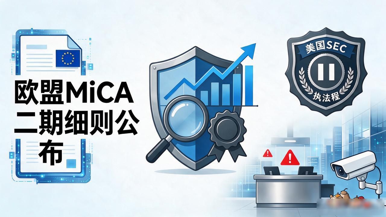 数字货币简讯报道内容_BTC震荡ETH回调监管细则影响_欧盟MiCA二期稳定币审计要求