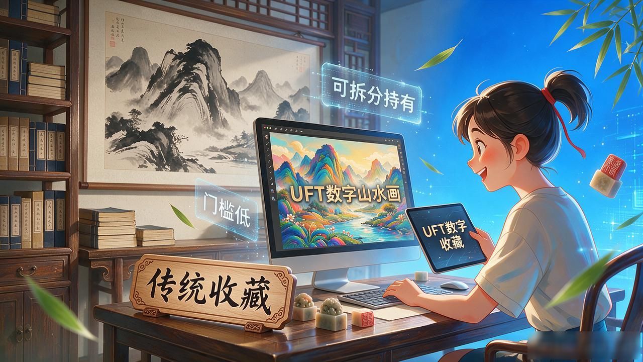 UFT数字货币书画_uft数字货币书画_UFT区块链书画交易