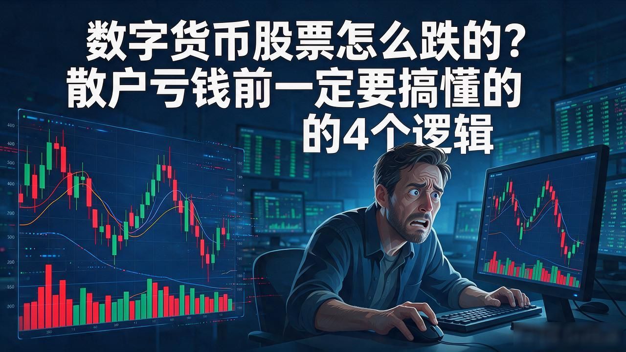 数字货币股票下跌原因_监管政策对数字货币股票的影响_数字货币股票怎么跌