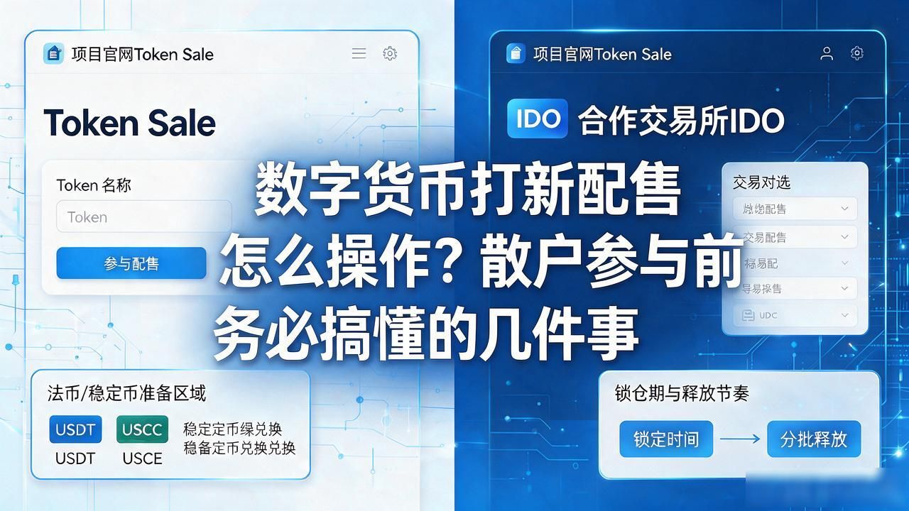 IDO项目KYC核查与代币释放节奏分析_数字货币如何打新配售_数字货币打新配售风险与避坑指南