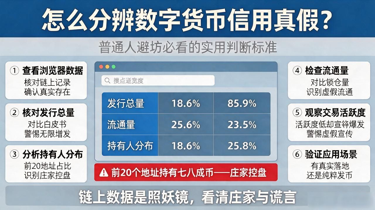 数字货币信用真假分辨_数字货币项目评估_团队背景调查