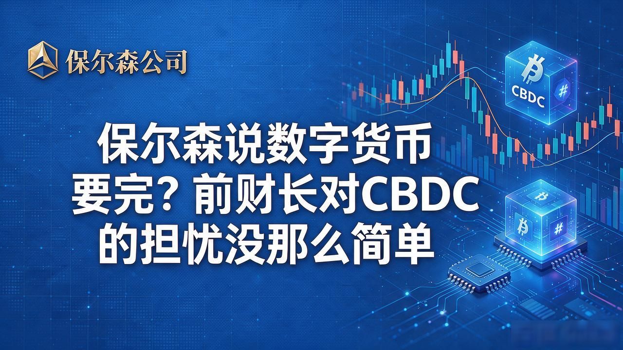 数字货币保尔森_保尔森公司比特币ETF持仓减持银行股_保尔森CBDC观点商业银行存款流失