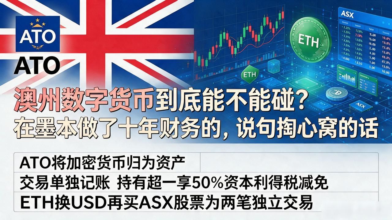 澳州数字货币_澳大利亚加密货币税务申报指南_ASIC监管下合规交易所推荐