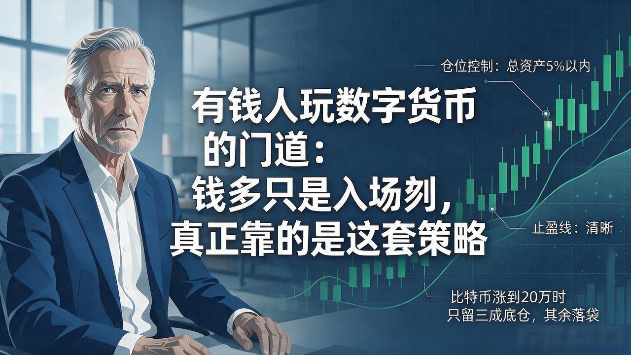 富人玩数字货币与普通人区别_有钱人数字货币_高净值客户数字货币投资策略