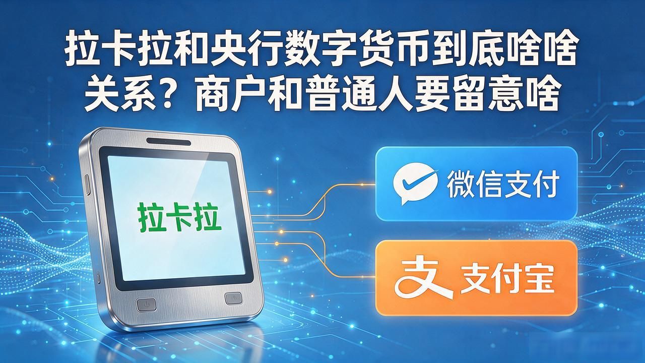 央行数字货币POS机升级_拉卡拉和央行数字货币_拉卡拉数字人民币接入